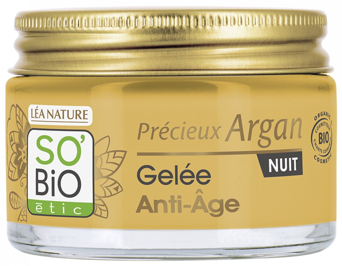 SO'BiO étic Night Gel Anti Age Precieux Argan