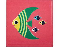 Kitsch Kitchen tegeltje Sealife flyfish