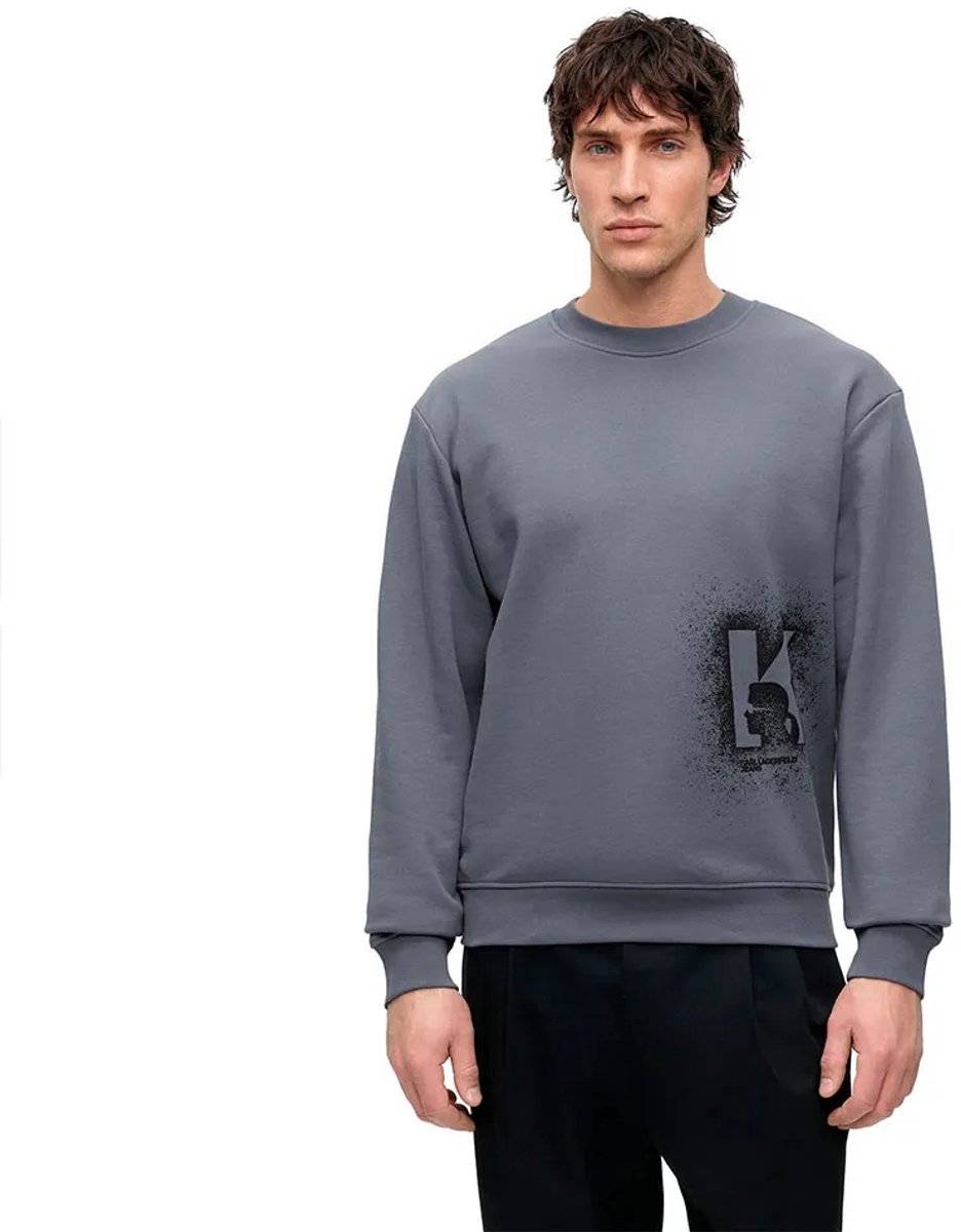 Karl Lagerfeld Jeans B3m20001 Sweatshirt Grijs M Man
