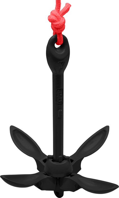 Retrospec Anker - Voor Supboards, Kayaks & Docks - Inclusief Touw, Boei en Waterdichte Tas - SUP - Zwart — afbeelding 4