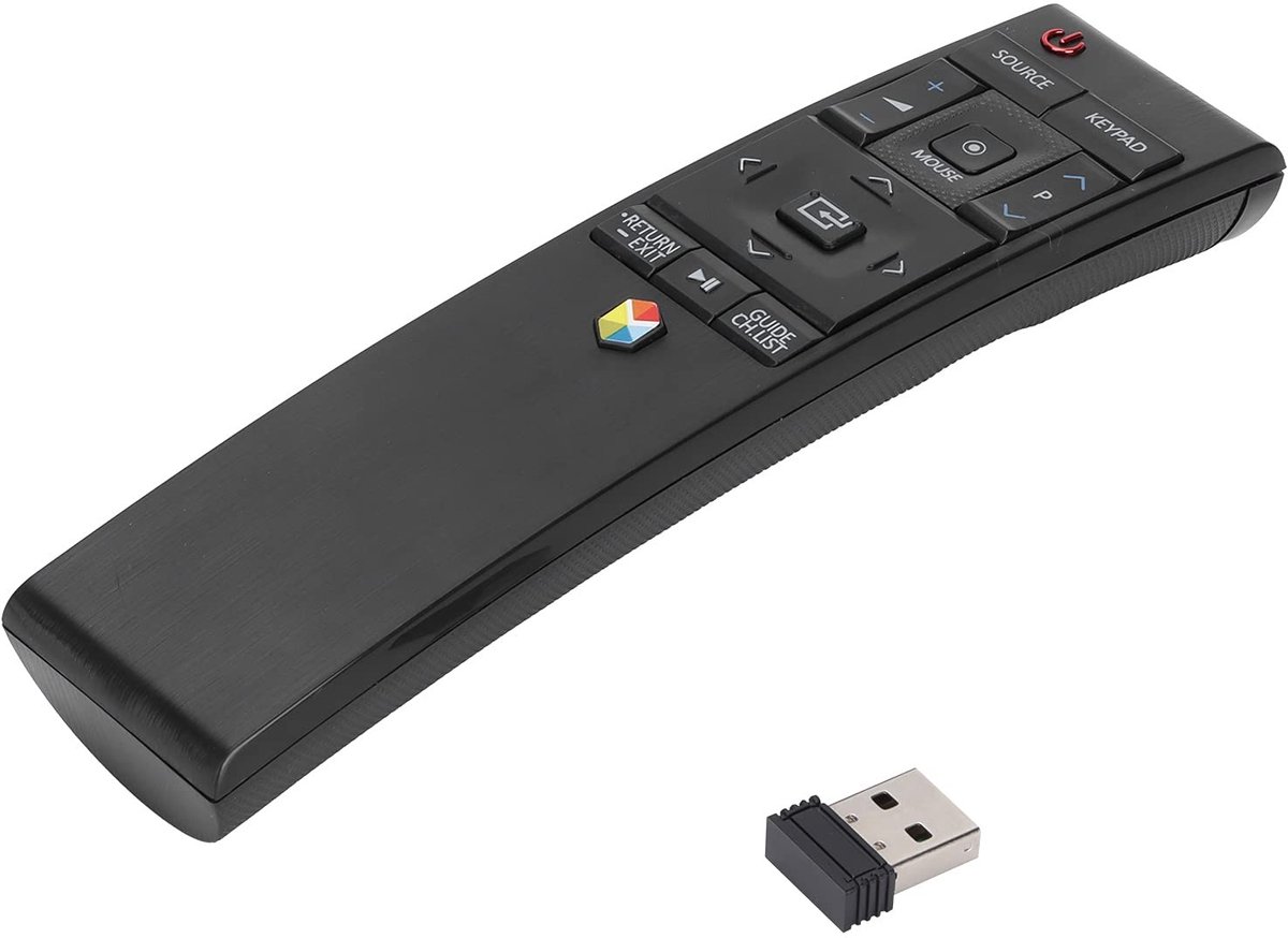 Dailygoods - Innovra - Dailygoods - Dailygoody - Vervangende afstandsbediening - TV-afstandsbediening - Met USB-ontvanger - Geschikt voor televisiesystemen - Eenvoudig in gebruik -