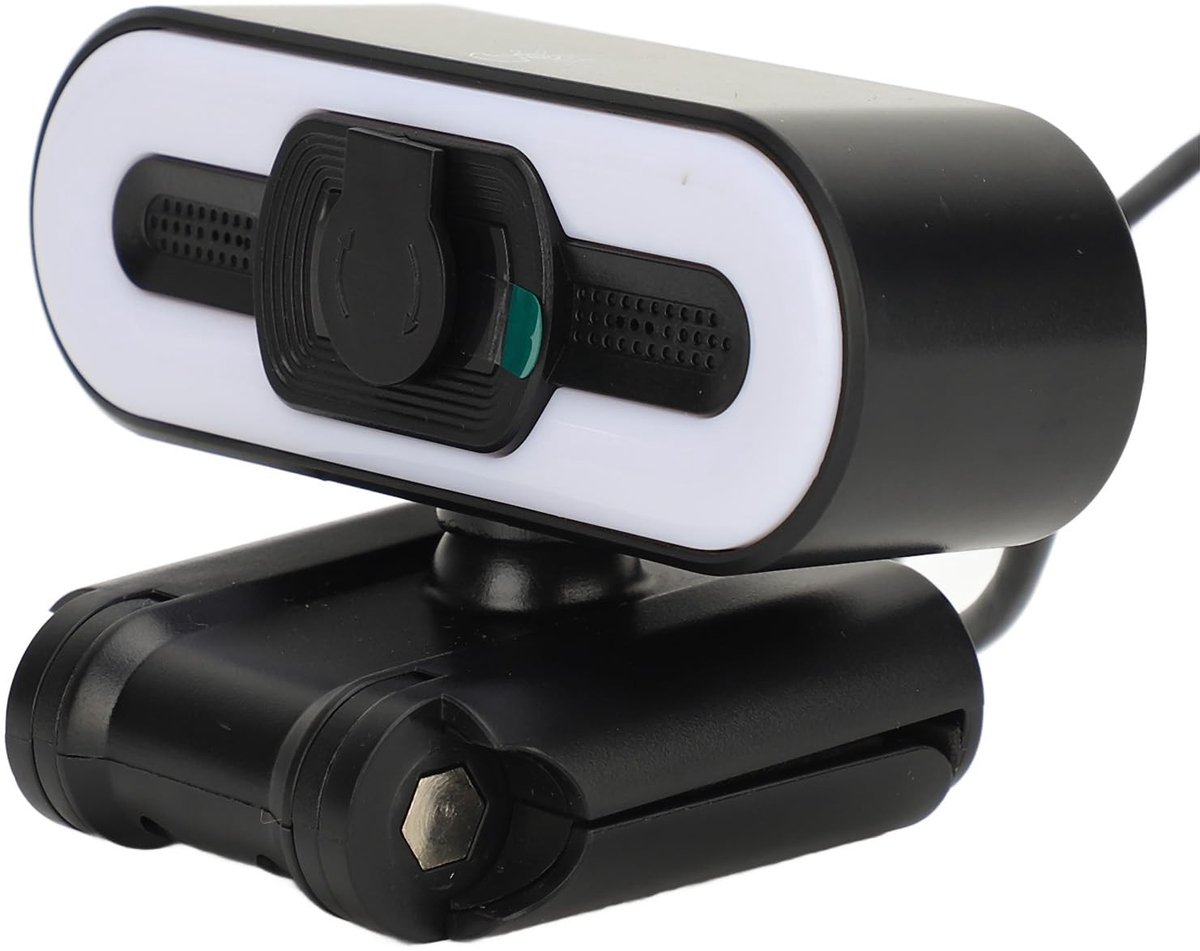 Dailygoods - 4K Webcam met Ingebouwde Microfoon en Automatische Schoonheidsfunctie