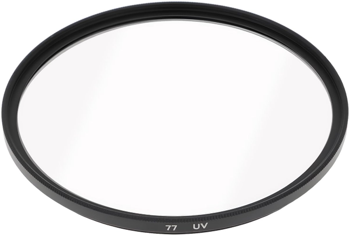 Dailygoods - 77 mm UV Filter Lens Protector voor Camera's