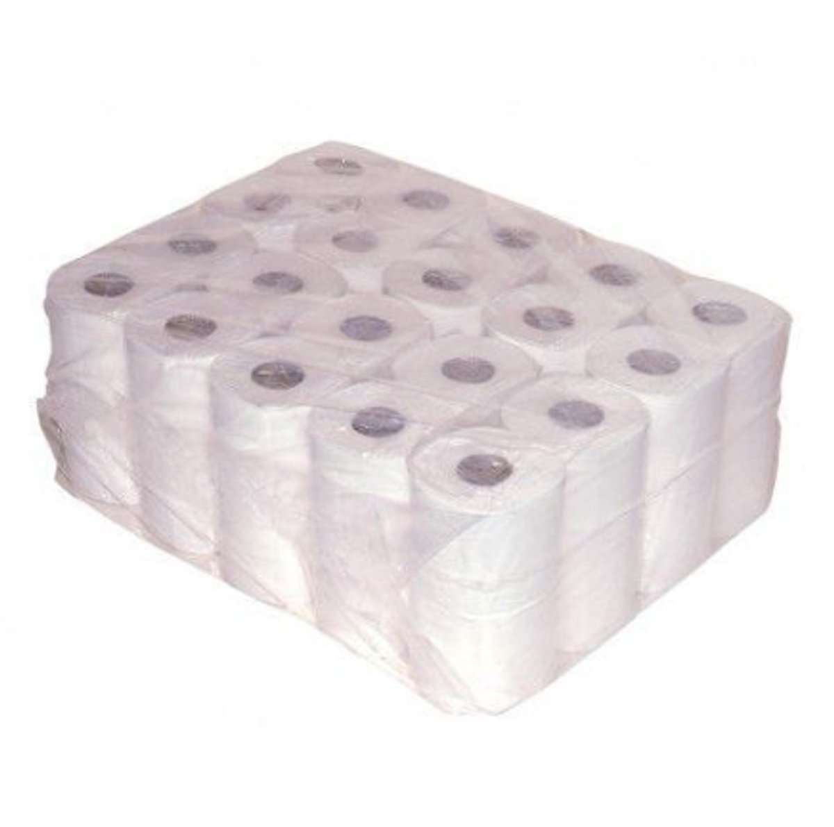 Toiletpapier naturel 2-laags 400 vellen verpakking 40 rollen (6151804037069)