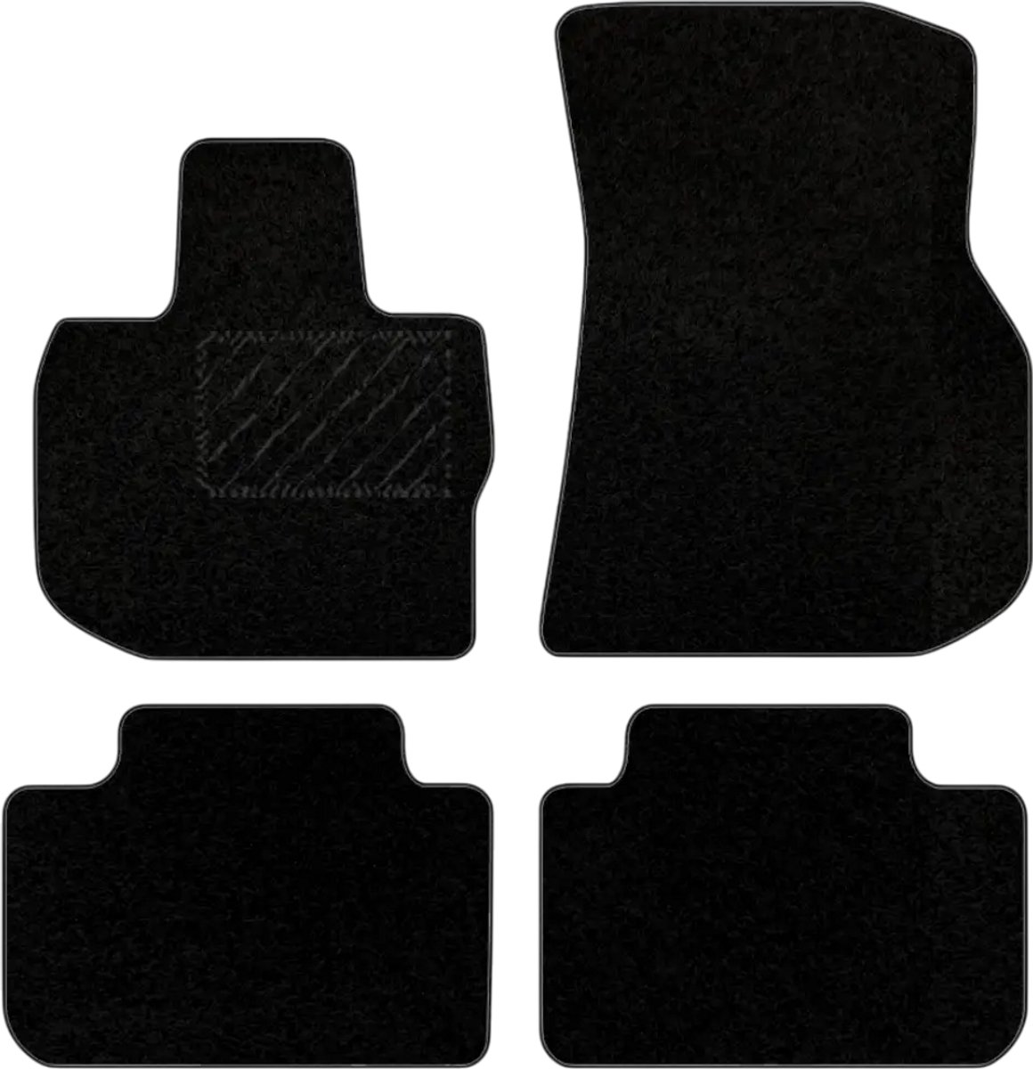 Automatten BMW iX3 G08 2021-2025 - Naaldvilt - Perfecte pasvorm - 4-delig