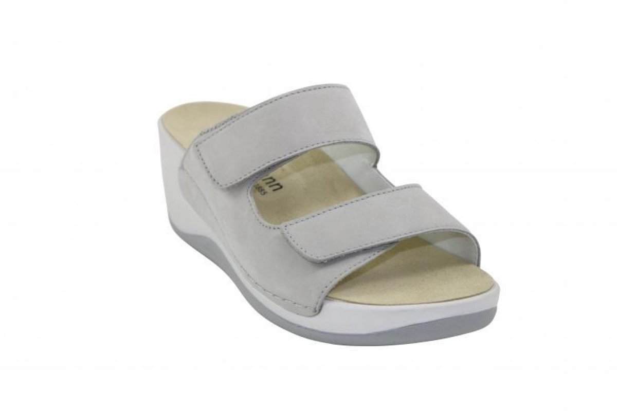 Berkemann Slippers - Berkemann callsita grau nubuk slipper