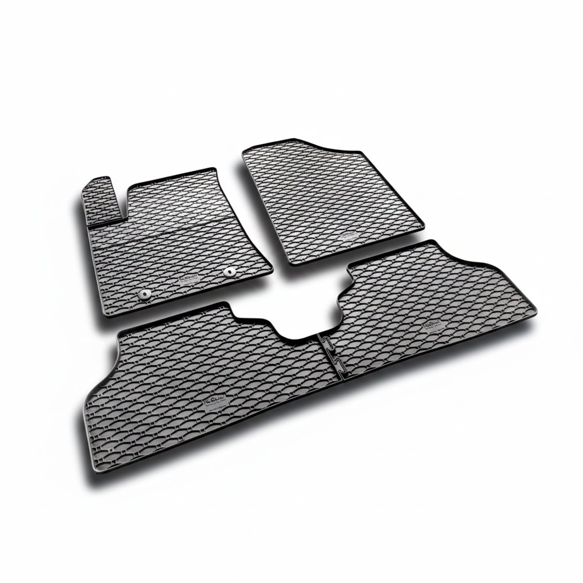 Rubber automatten voor de Hyundai Kona Electric (2023-heden) - Rubber - 4-delig - Complete set