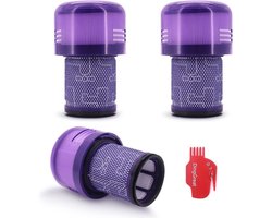 Vervangingsfilters Geschikt voor Dyson V12 Detect Slim stofzuigers (3-pack)