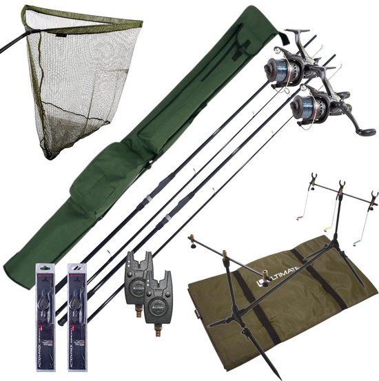 Complete Ultimate Karper Set met hengels