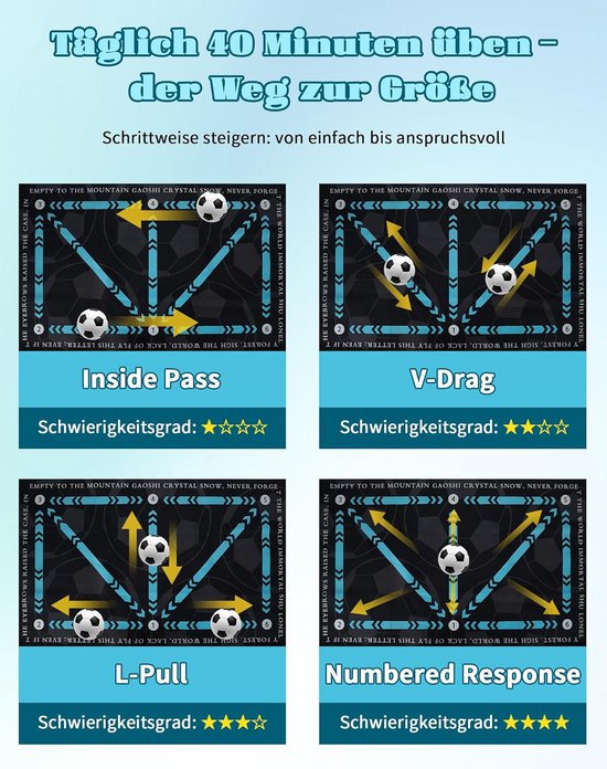 Voetbalmat - Voetbal Spullen - Tapijt - Decoratie — afbeelding 5