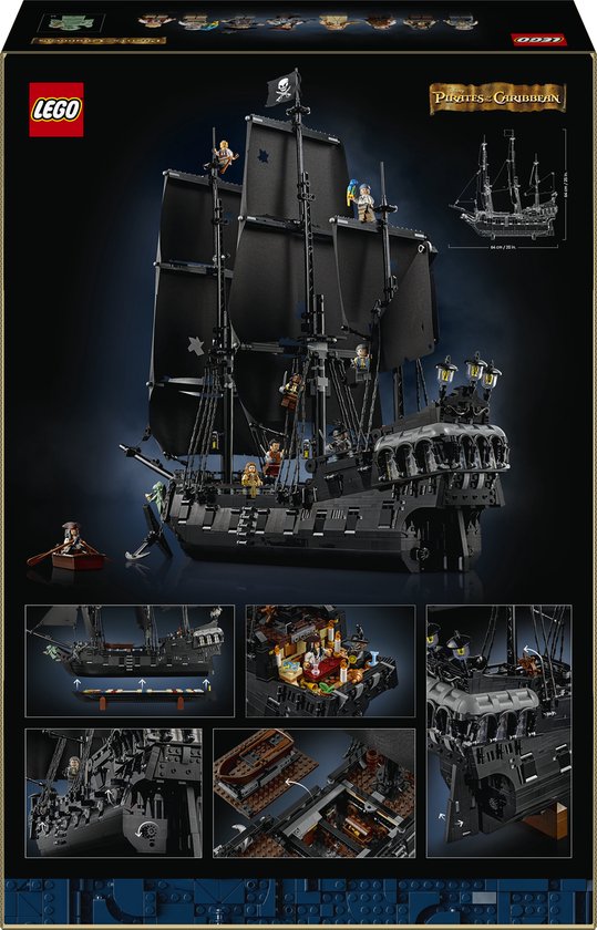 LEGO Icons Le navire pirate du Capitaine Jack Sparrow, set 10365