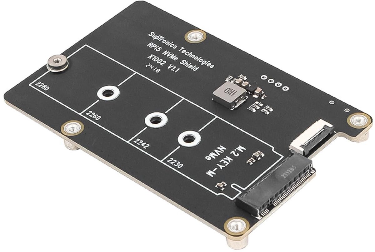 Dailygoods - M.2 NVMe SSD Pip PCIe Kaart voor Raspberry Pi 5