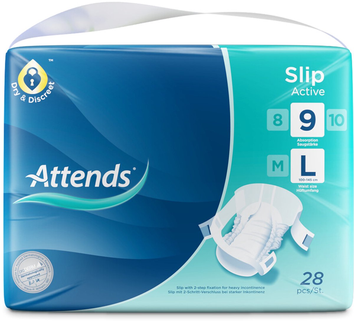 Slip active 9 incontinentie - large - incontinentiebroekjes