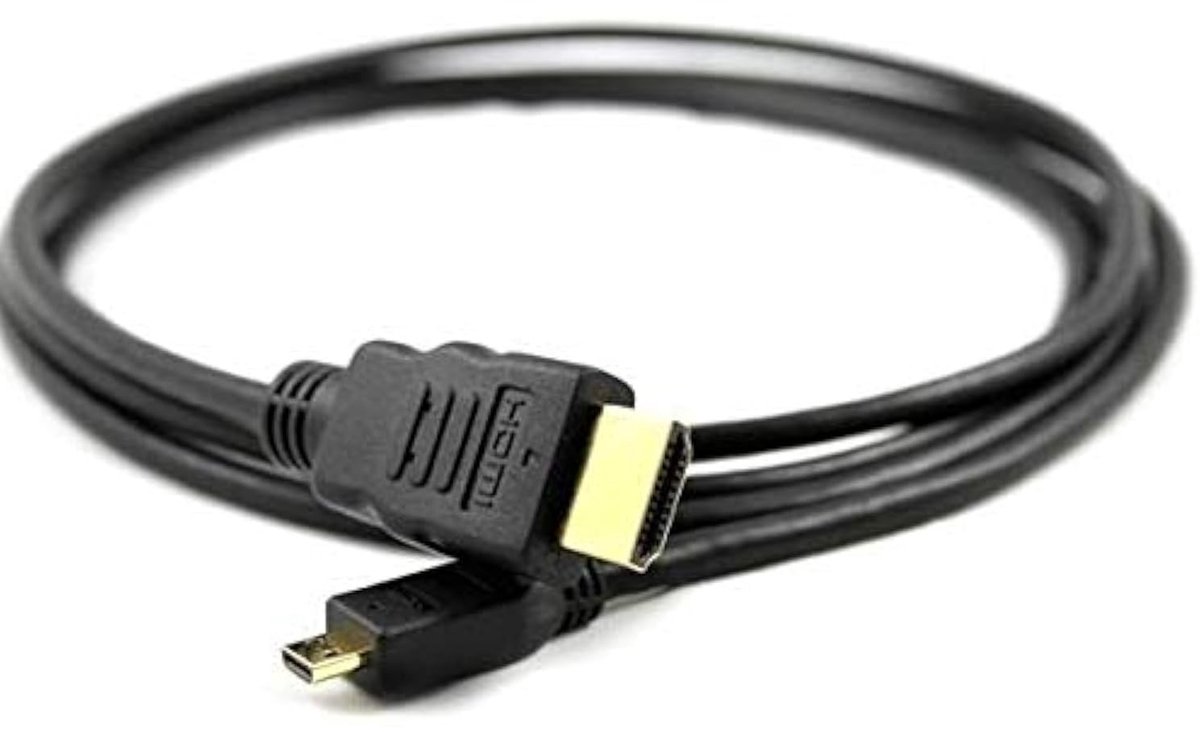 Dailygoods - Dailygoody - Micro HDMI naar HDMI Kabel - Voor Nikon Camera's - Hoogwaardige Beeldoverdracht - Ideaal voor Fotografie - Duurzaam en Flexibel - Geschik