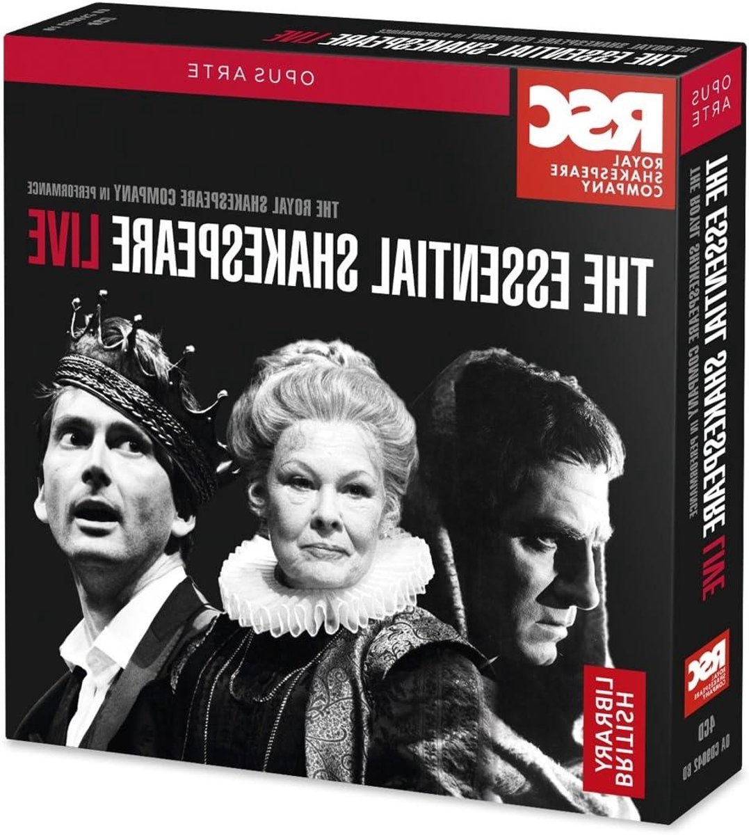 Shakespeare Live - Toneelstukken Opnames - Luisteren naar Theater - Live Opgenomen Scènes - 4 CD Box - N.v.t.