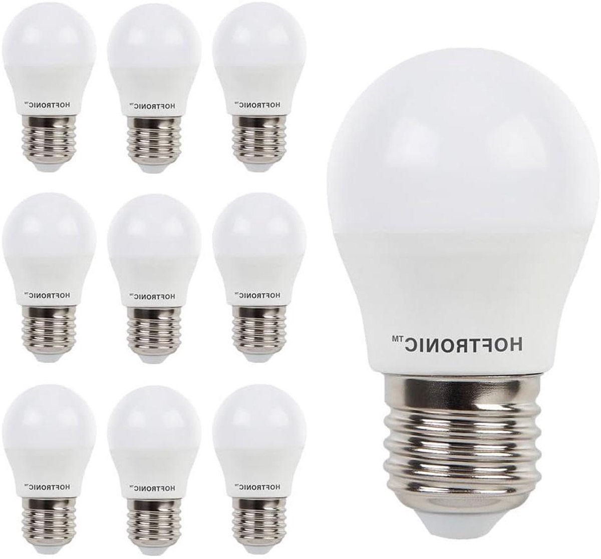 LED E27 Lampen - G45 Gloeilampen - Energie Besparen - Vervangt 40 Watt - 48 Watt - Koel Wit