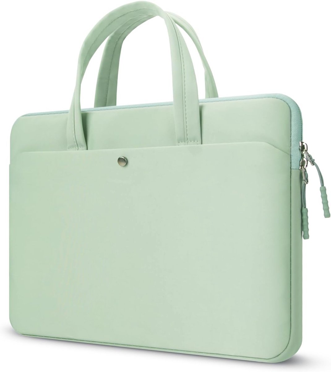 Laptop Sleeve voor 14 Inch Notebooks - Beschermhoes voor Acer, ASUS, HP, Dell en Chromebook - Groene PC Tas met Schokbestendige Bescherming