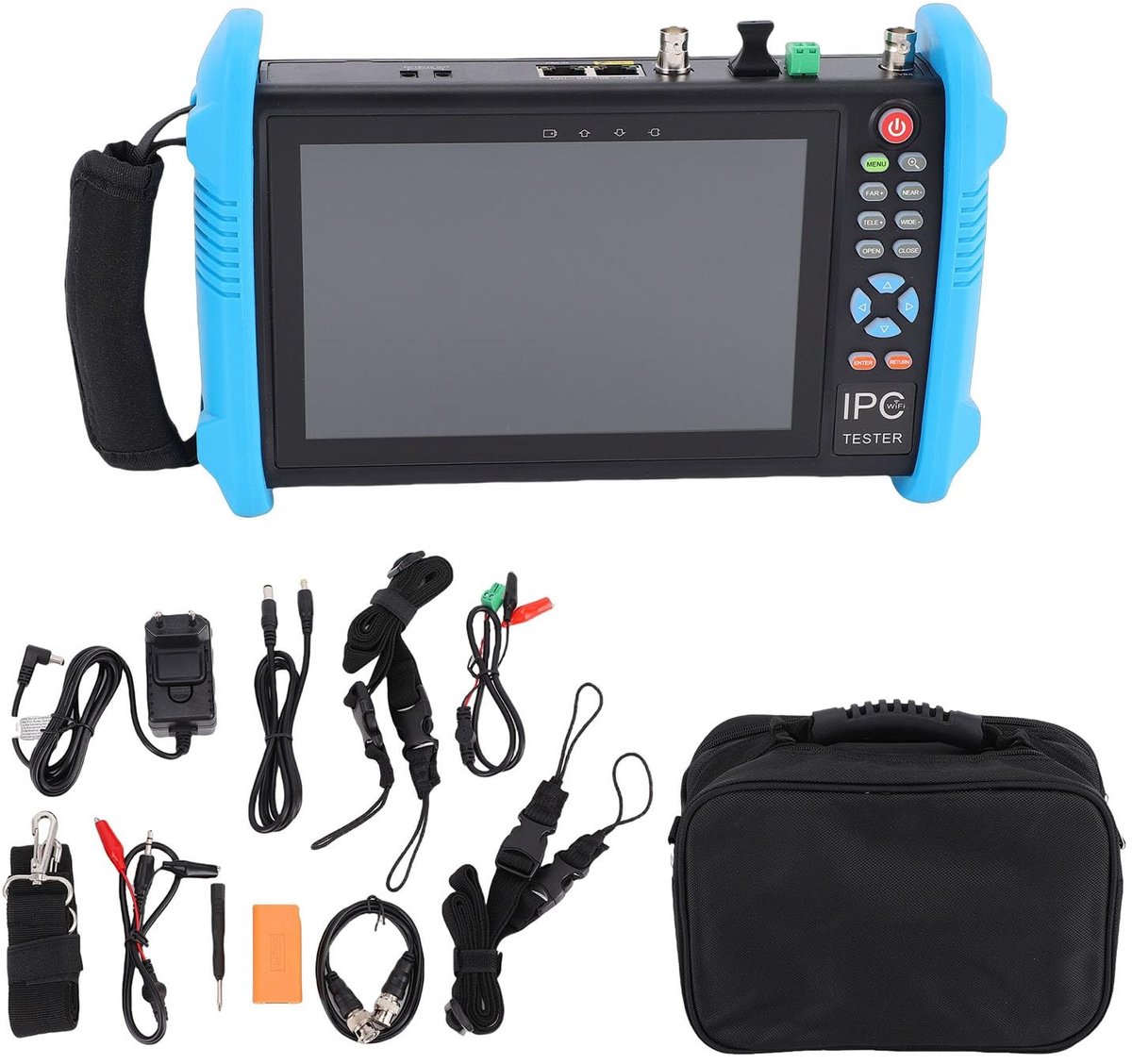 Dailygoody - CCTV-cameratester - Beveiligingscameratester - Professionele functies - Compact formaat - IP en analoog - Geschikt voor installateurs - I