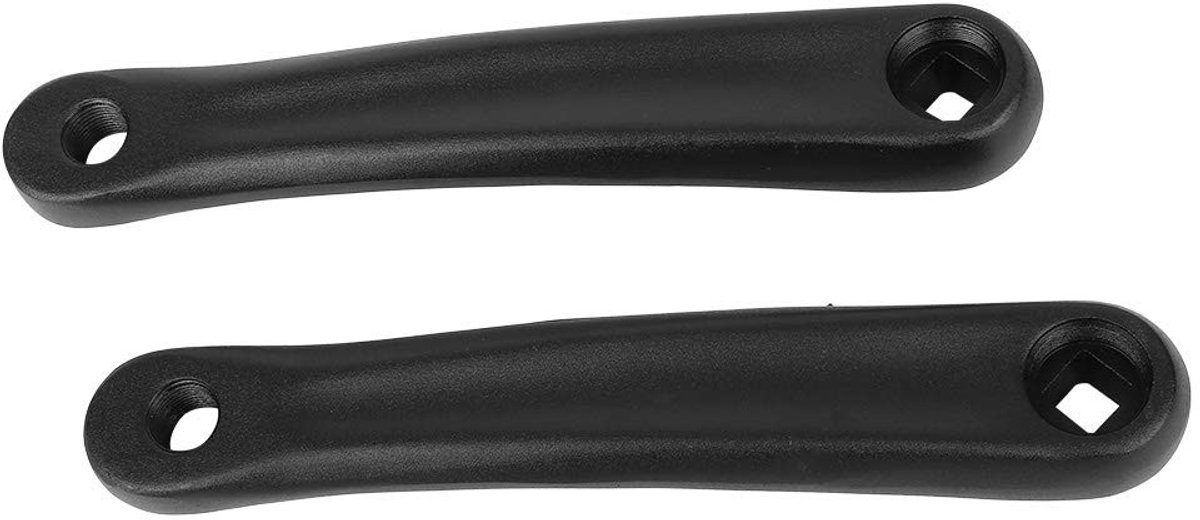 Dailygoody OmGoods Dailygoody Cranksets voor Fietsen Duurzame Fietskrukas Lichtgewicht en gemakkelijk te installeren 180mm Geschikt voor BMX en Cruiser Bikes