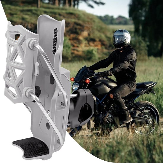 Fiets Fleshouder - Verstelbare Houder - Fietsen Outdoor - Gereedschapsloze Montage - Universele Pasvorm - Herfstgrijs — afbeelding 4