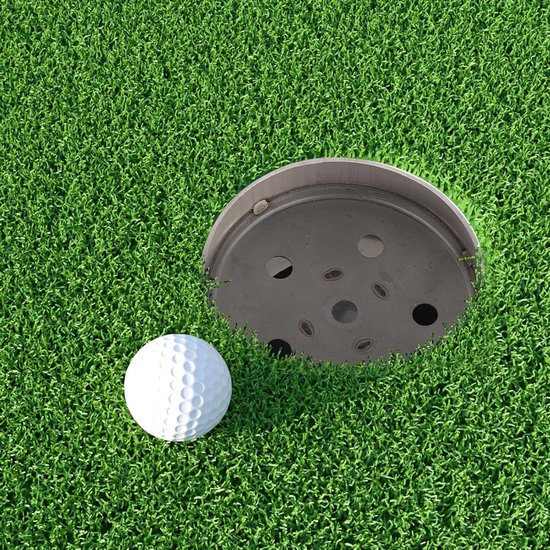 Store_8 - Golf Hole Cup - Golf Hole Sleeve - Effectief Golftrainingshulpmiddel - Roestvrijstaal - Oefenen met Chippen - Perfect voor Achtertuin - I... van Store 8 — afbeelding 3