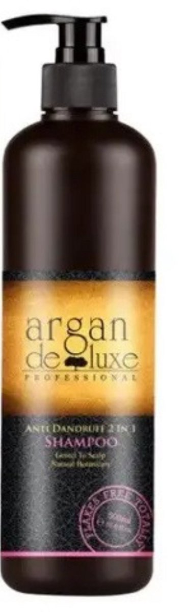 Argan De Luxe Anti Dandruff 2 In 1 Shampoo -500ml