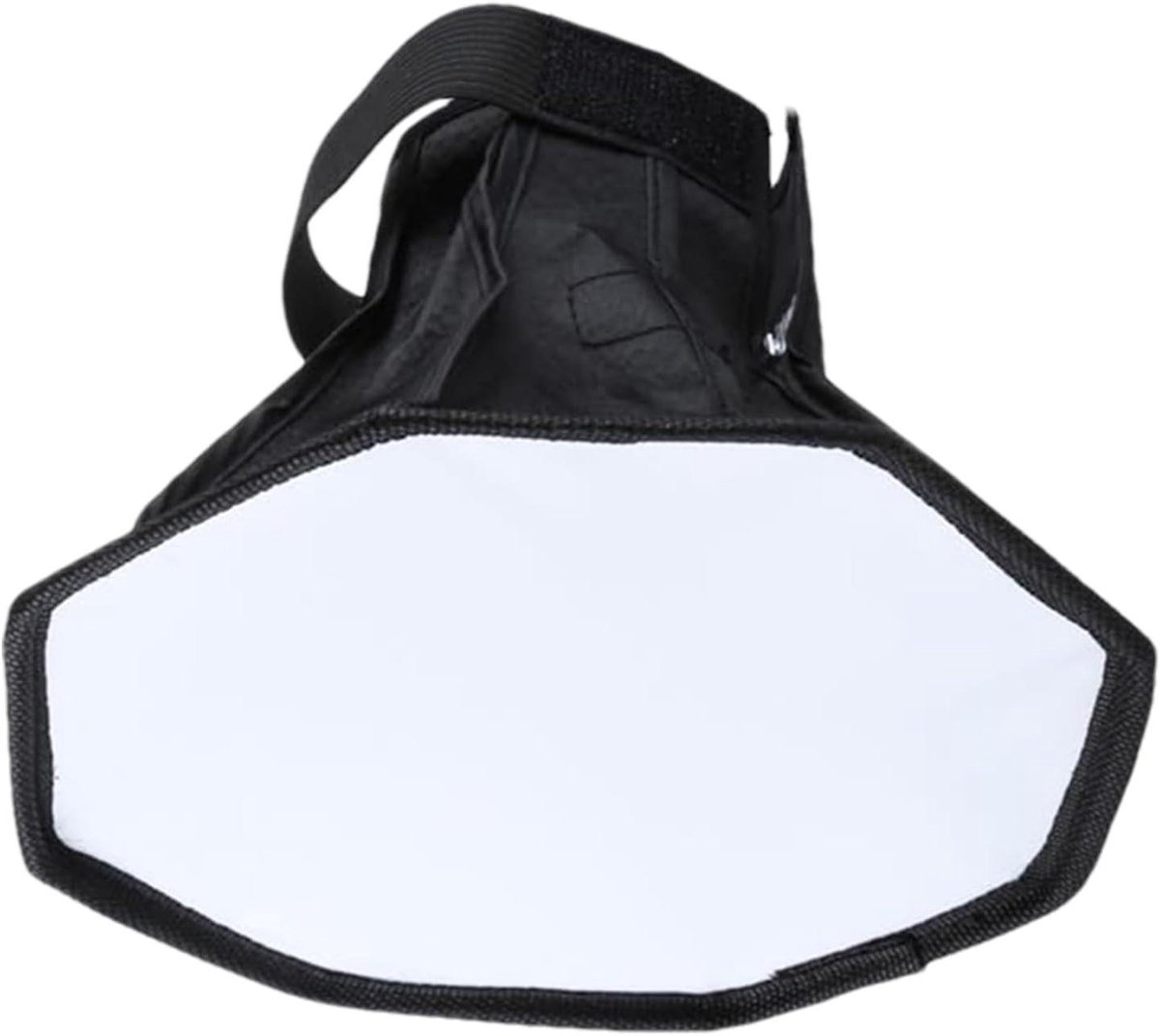 Flitser Diffuser - Licht Modificator - Portret Fotografie - Opvouwbaar Ontwerp - 20 cm - Zwart