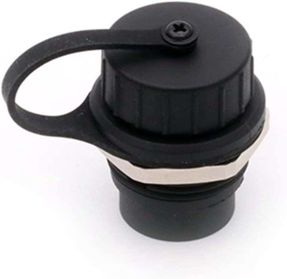 Netwerk Connector - RJ45 Adapter - Netwerk Uitbreiding - Metalen Omhulsel - 2.5 cm - Zilverkleurig
