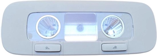 Plafondlamp Interieur - Leeslamp Dak - Auto Verfraaien - Anti-verblindingsontwerp - 1x1x1 cm - Grijs