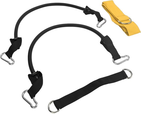 Golf Swing Trainer - Oefenriem Rotatie - Golf Techniek Verbeteren - Multifunctionele Training - 26x26x8 cm - Geel van GOLF — afbeelding 2