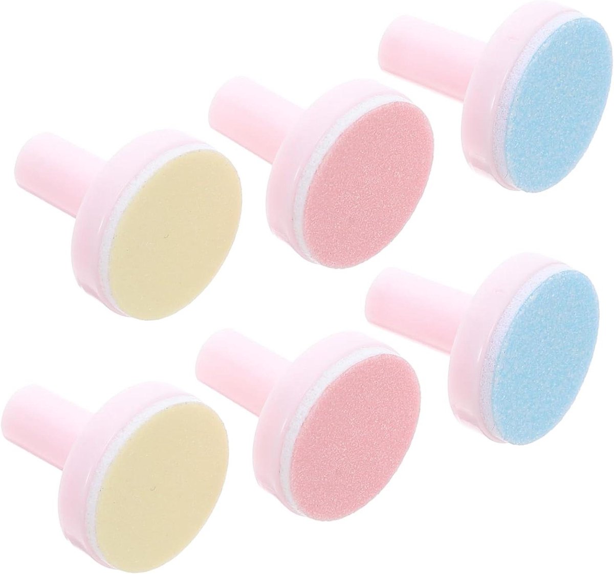 Babynagelvijl Accessoires - Vervangende Pads - Baby Nagels Verzorgen - Zachte Schuurtechnologie - 6 Stuks - Multi