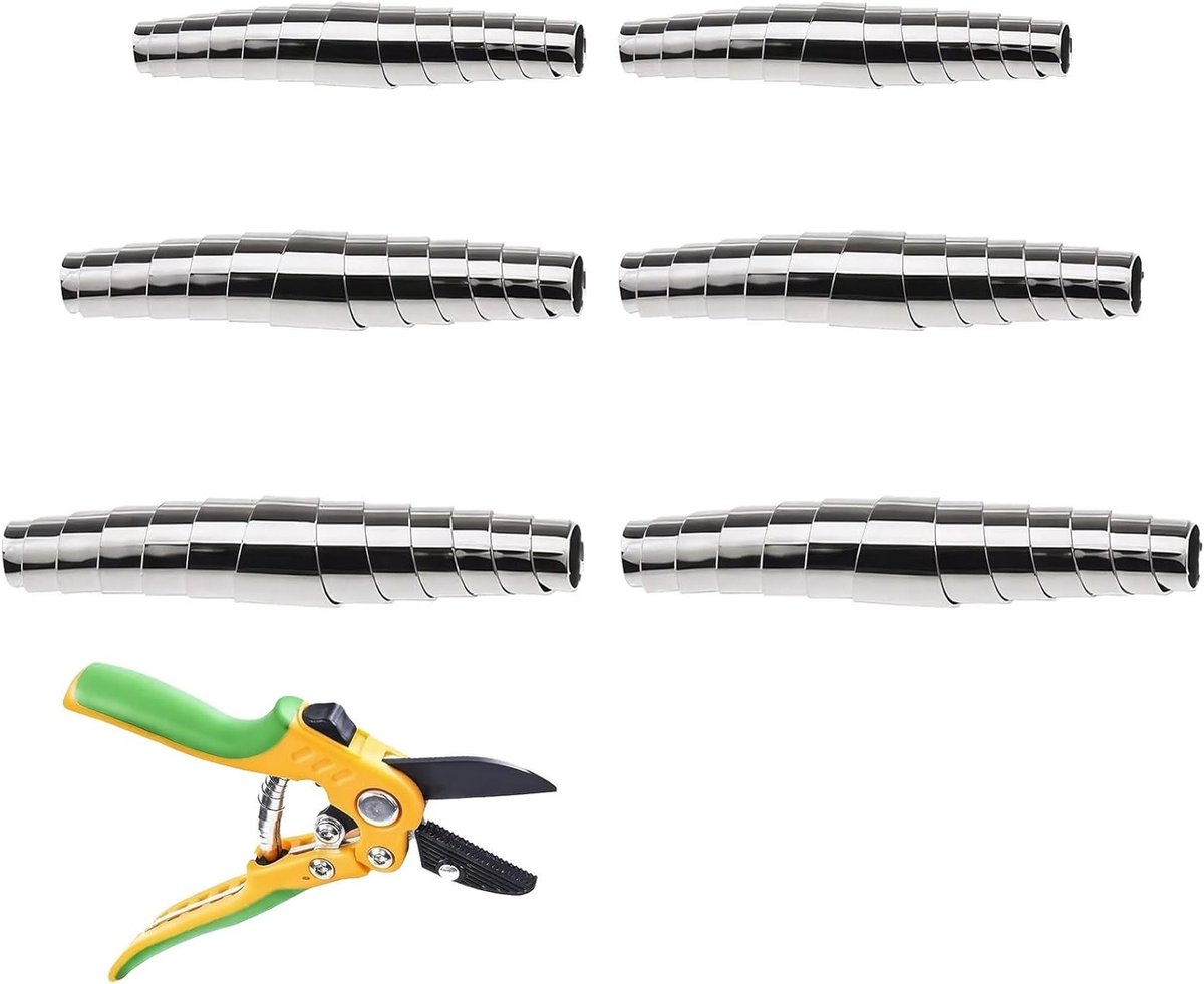 Set van 6 Vervangende Veertjes voor Snoeischaar, 6 cm, 7 cm, 8 cm, Verbeter de Snijprestaties van Tuinscharen en Scharen