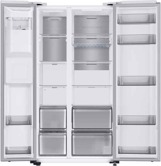 Samsung RS68A8840WW frigo américain Autoportante 609 L F Blanc