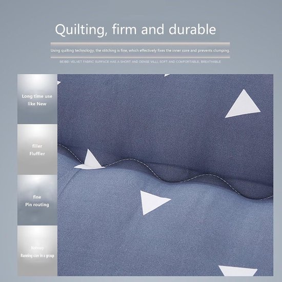 Tatami Matras Opvouwbaar - Japanse Vloermatras Futon - Comfortabel Slapen - 5-laags Ontwerp - 120x200cm - F — afbeelding 2