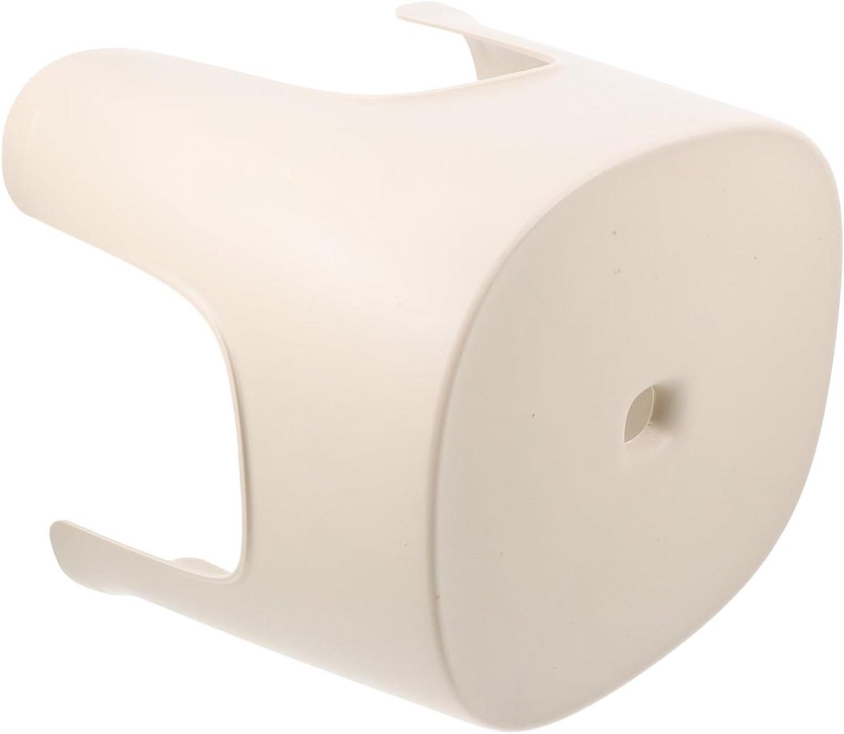Voetenkruk - Opstapkruk wc - Comfort in badkamer - Antislip oppervlak - 29 x 25 x 24 cm - Beige