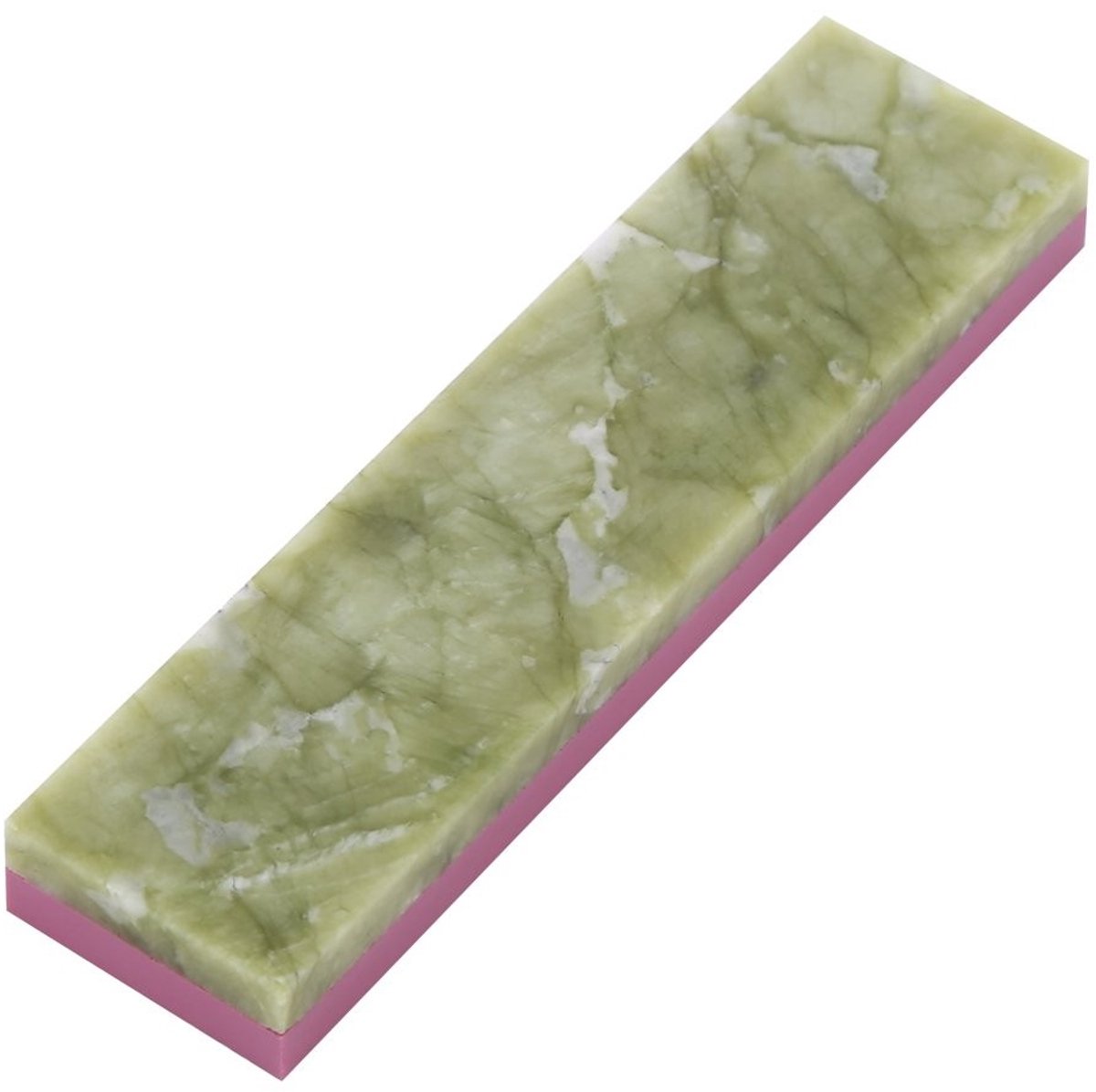 Dailygoody - Slijpsteen - Mes Scheermes - Antislip Wetsteen - Lichtgroen - Polijstgereedschap - Fijn schuurtype - Geschikt voor alle messen - 10L x 2