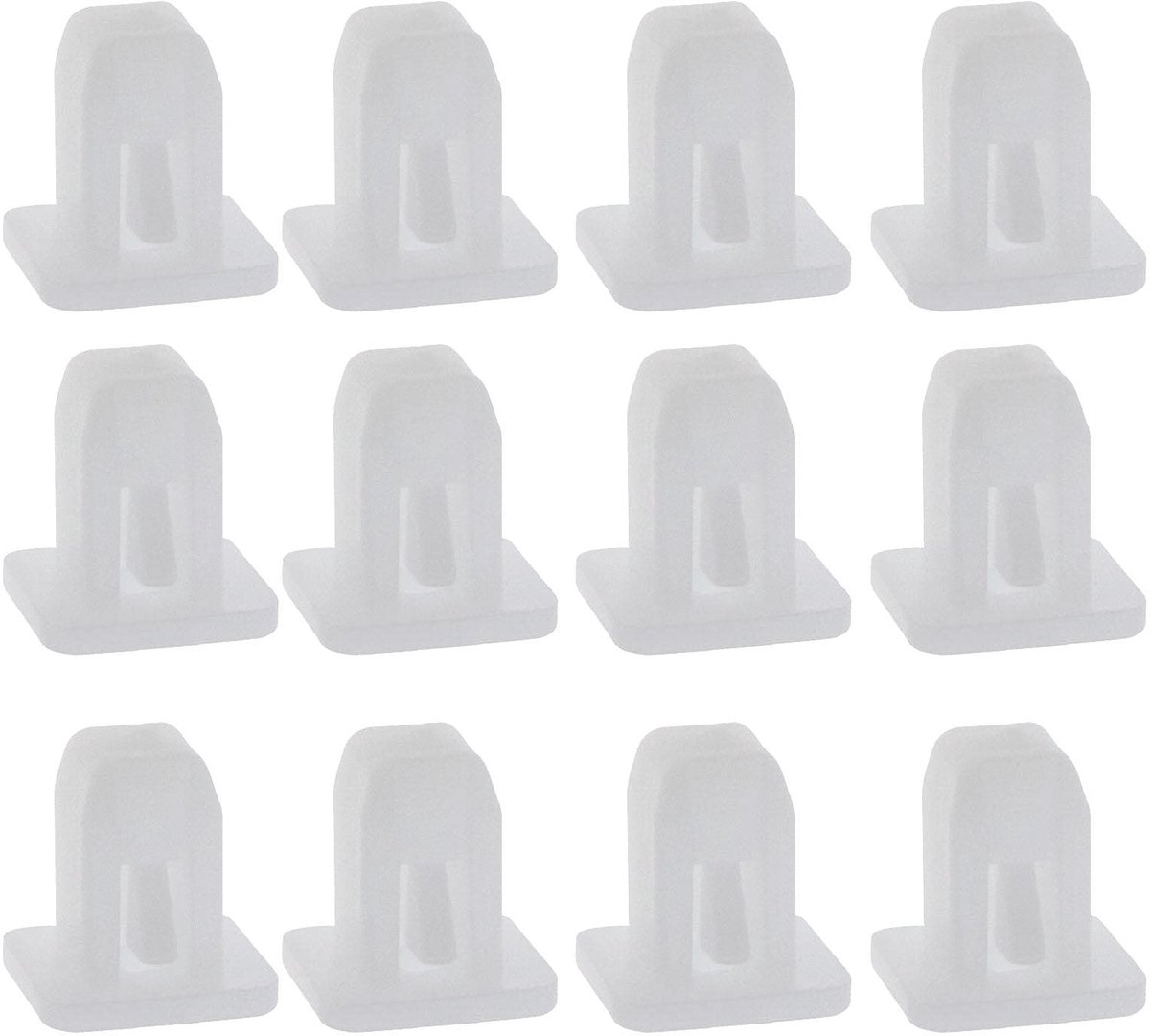 Dailygoody - Auto Bumper Retainer Clip - Bevestigingsclips - Wit - Push In Type - 30 Stuks - Geschikt voor Land Rover
