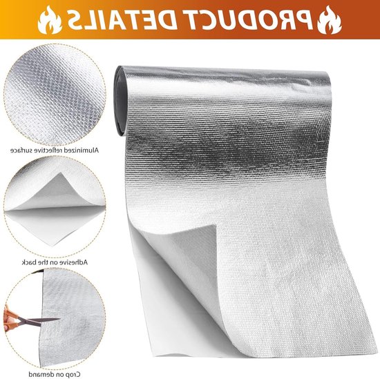 Thermische barrière met zelfklevende coating voor optimale isolatie en bescherming — afbeelding 2
