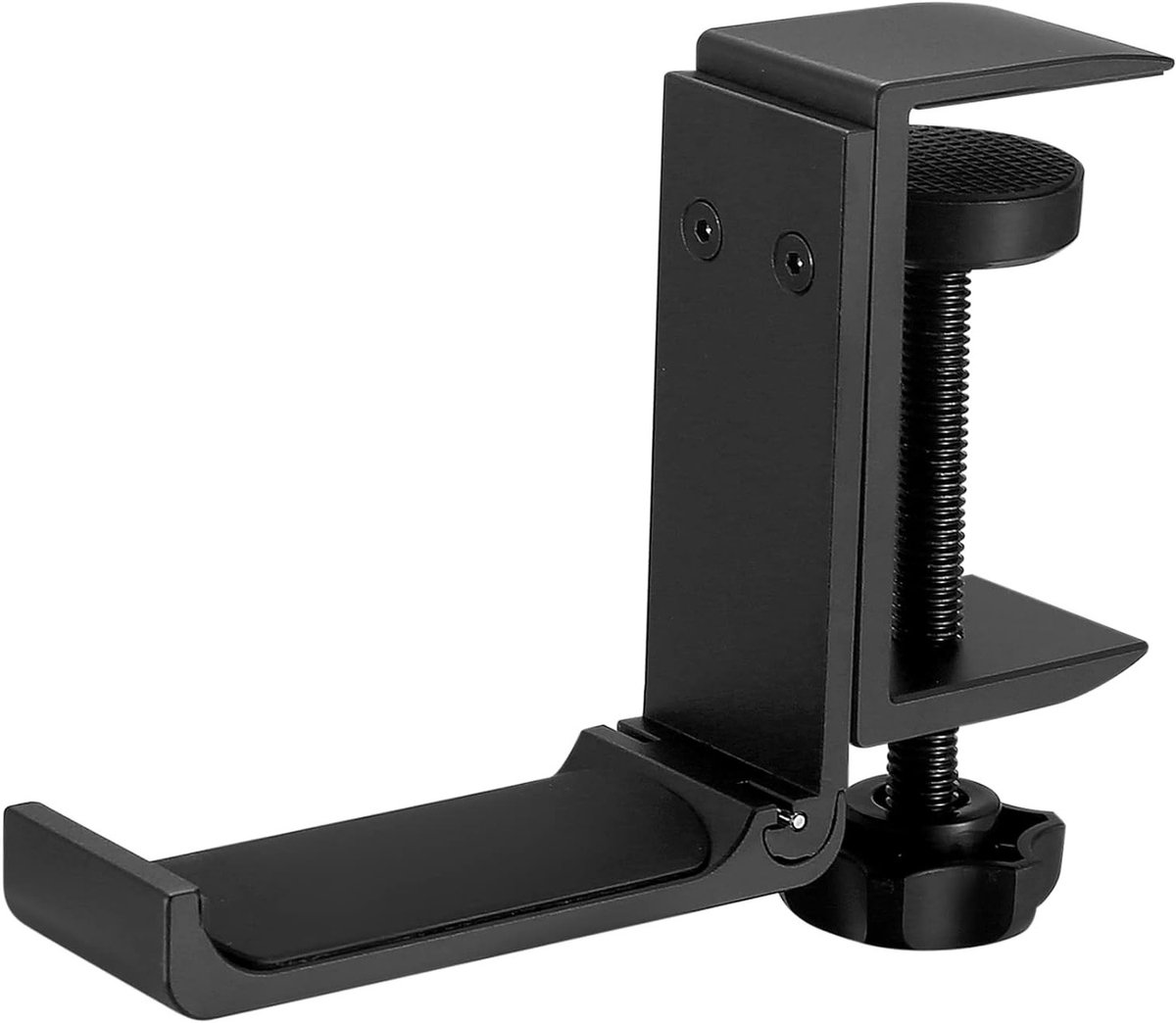 Ronte - Opvouwbare headsetstandaard van aluminium voor tafel - hoofdtelefoonhouder met haak-houder