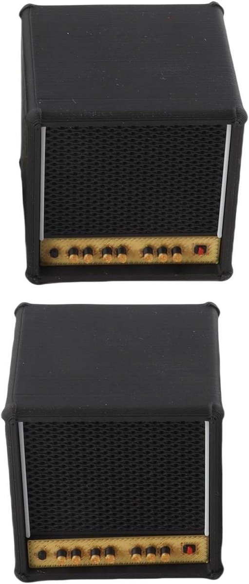 Gitaar Plectrumhouder - Plectrum Display - Plectrums Organiseren - Luidspreker Design - 4.1 x 4.1 x 4 cm - Niet gespecificeerd