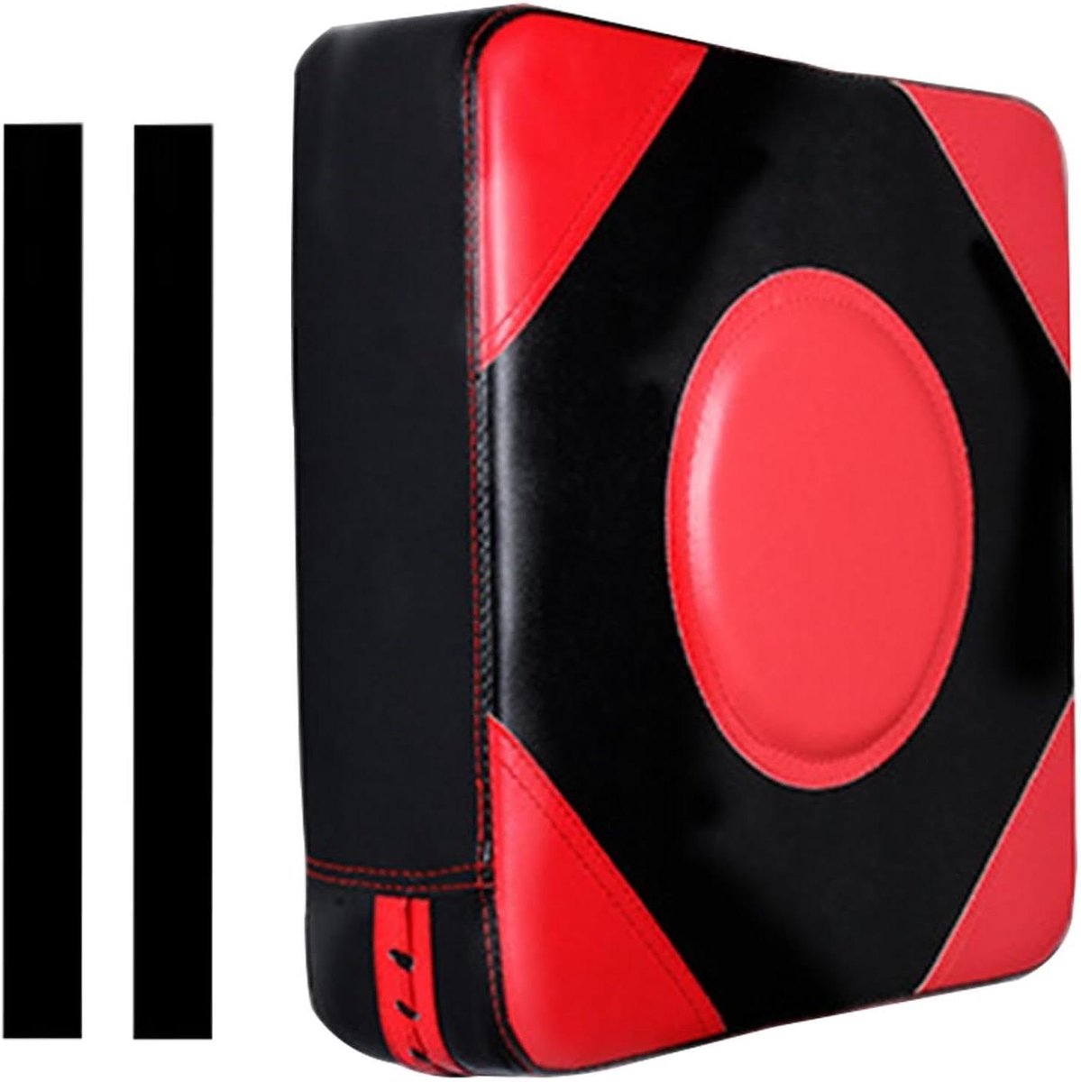 Wand Stootkussen - Boks Kussen - Vechtsport Training - Schokabsorberend Ontwerp - 34x31x12 cm - Rood
