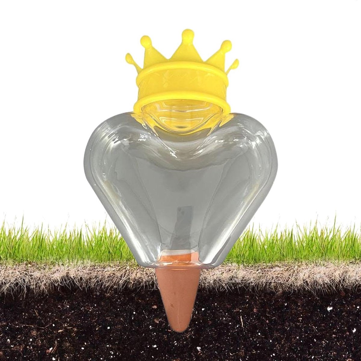 Planten watergeefballen - Waterdruppelaar Irrigatiebal - Planten verzorgen - Zelfbewaterend systeem - 500 ml - Transparant