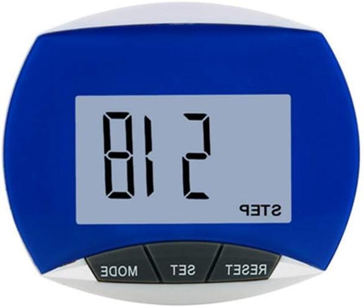 Digitale Stappenteller - Fitness Teller - Gezondheid Monitoren - 3D Nauwkeurigheidstechnologie - Tot 99999 Stappen - Blauw