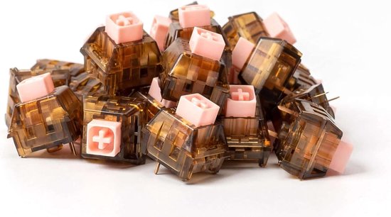Mechanische Toetsenbord Schakelaars - Type Schakelaars - Gaming en Kantoor - Lineaire Schakelaar - 110 stuks - Roze — afbeelding 2