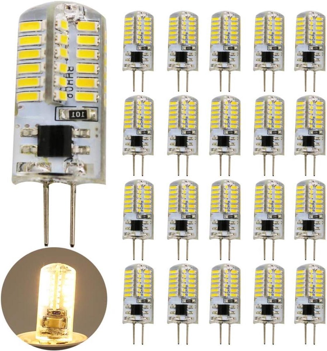 G4 LED Lampen - Mini Spots - Huis Verlichten - Energiebesparend - 20 stuks - Koudwit