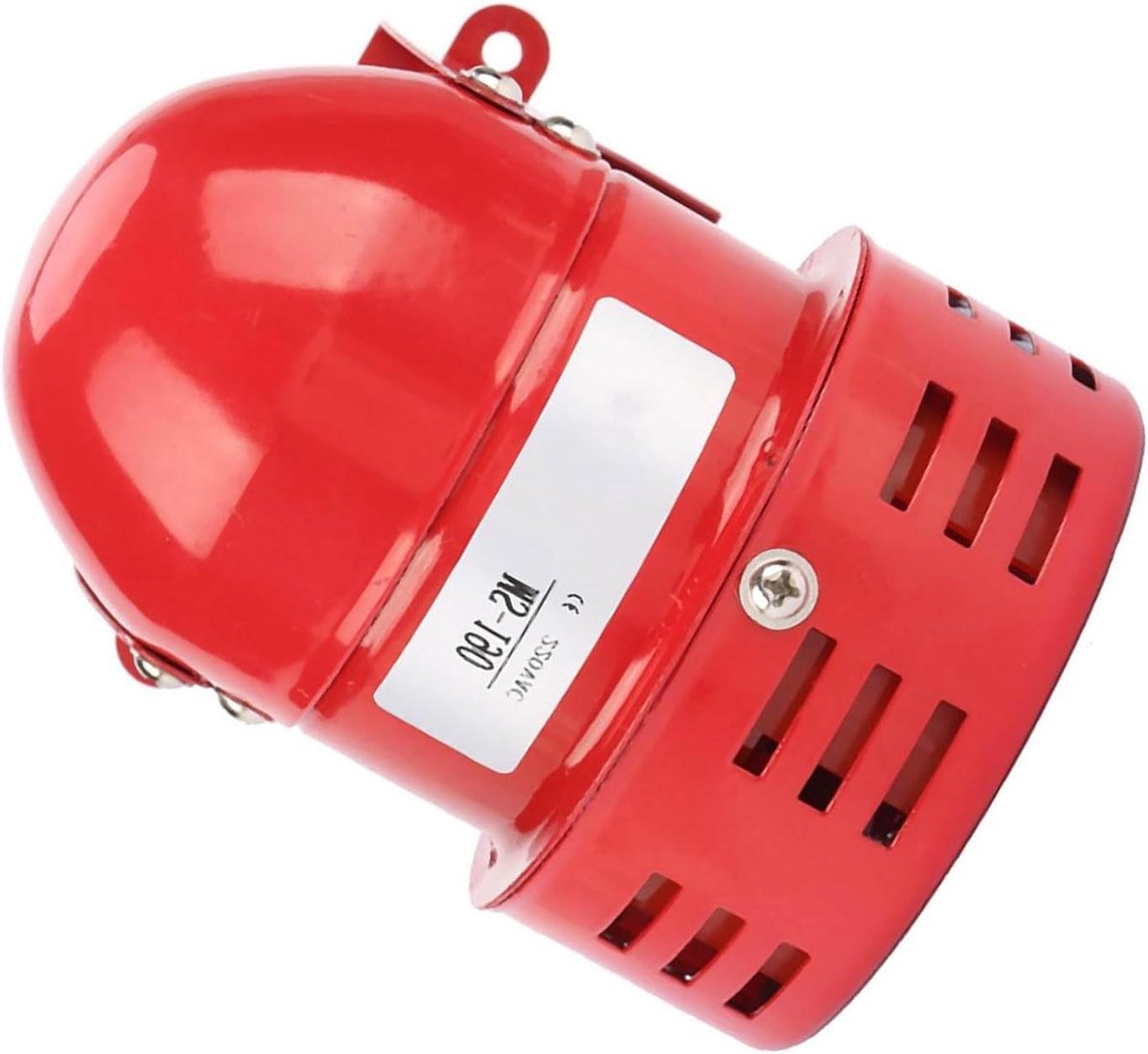 Motor Alarm - Sirene Alarm - Veiligheid Waarschuwing - Krachtig Geluid - 11 x 9 x 8 cm - Rood