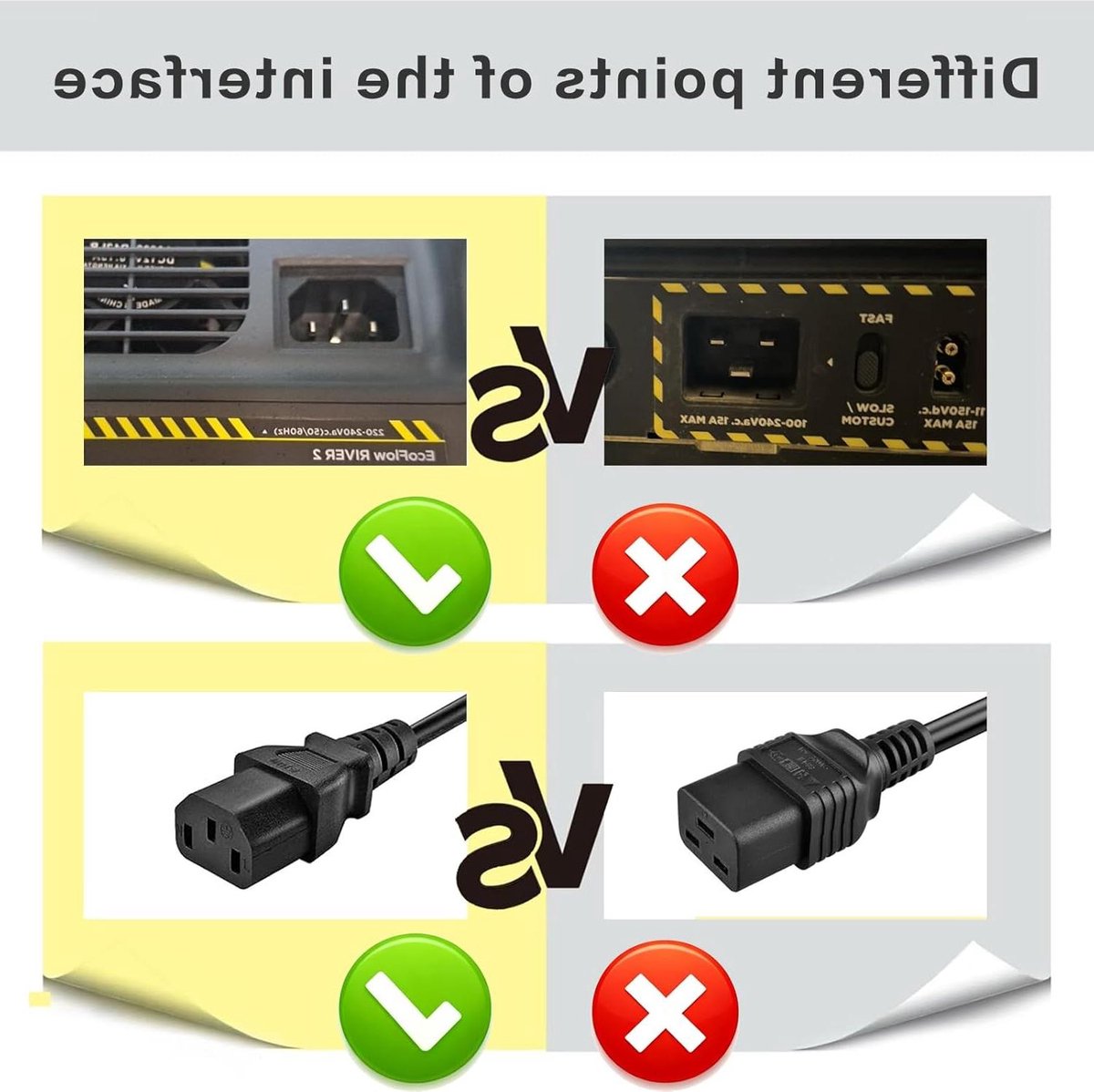 AC Stroomkabel - Voedingskabel Oplader - Apparaten Opladen - Veilige en Betrouwbare Bescherming - 1.8 Meter - Zwart