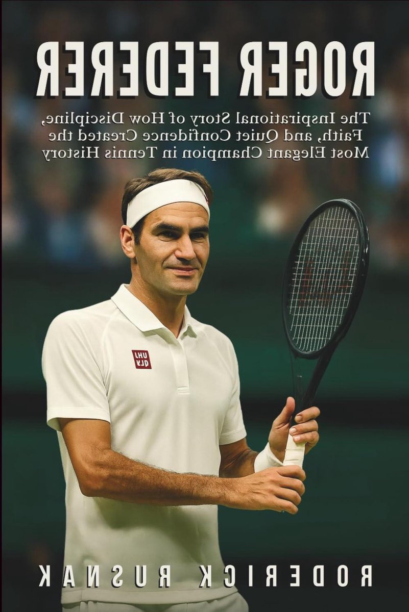 Roger Federer Biografie - Tennis Kampioen Verhaal - Sport Inspiratie - Elegantie en Discipline - 164 pagina's - Niet gespecificeerd