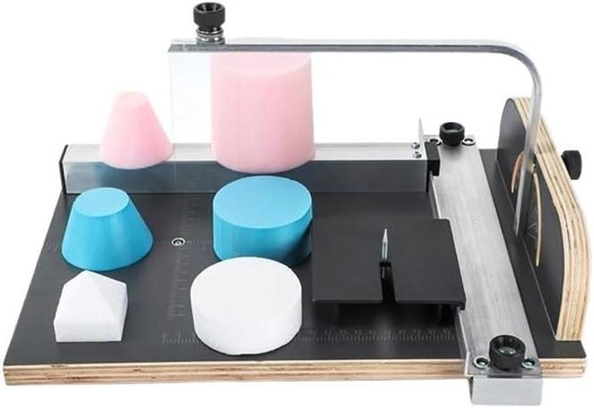 Schuimsnijmachine - Draadsnijder Schuim - Modelbouw Maken - Verstelbare Hoek - 380 x 280 mm - One Color