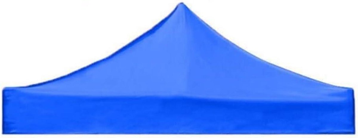 Luifel Vervangingshoes - Tentdak Paviljoendeksel - Buiten beschutting - Waterdicht Oxford-doek - 3x3 meter - Blauw